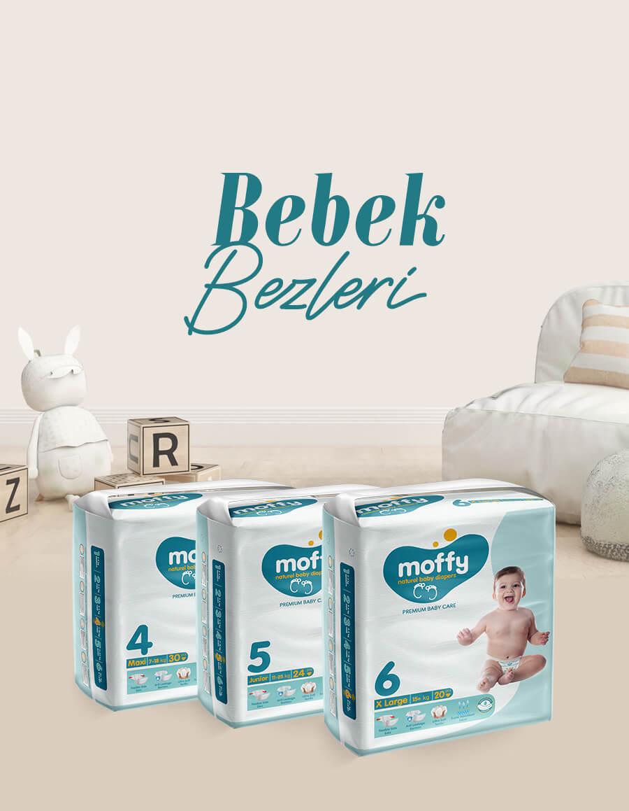 Moffy Baby - Moffy Bebek Bezi - Moffy Islak Mendil - Dr.Moffy Yetişkin Bezi - Moffy Şampuan