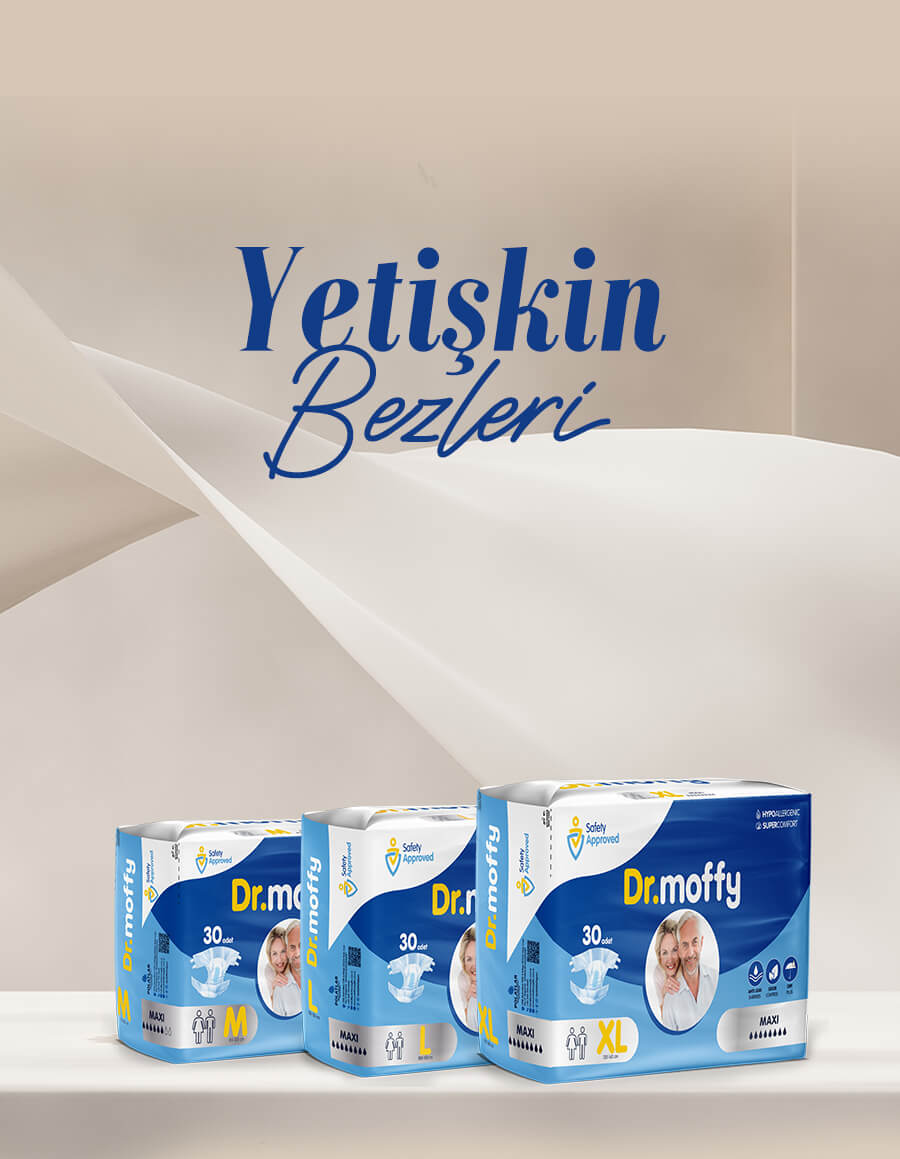Moffy Baby - Moffy Bebek Bezi - Moffy Islak Mendil - Dr.Moffy Yetişkin Bezi - Moffy Şampuan