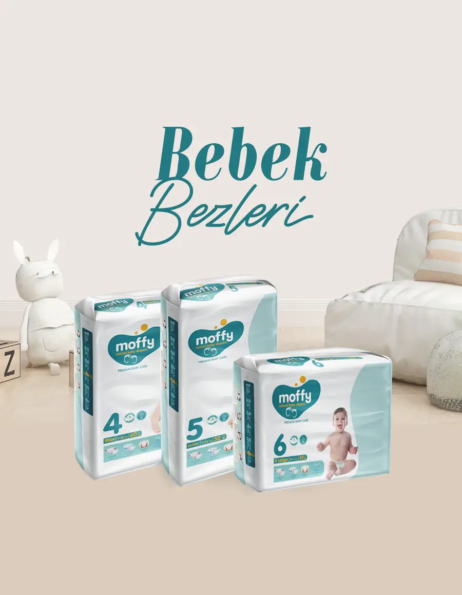 Moffy Baby - Moffy Bebek Bezi - Moffy Islak Mendil - Dr.Moffy Yetişkin Bezi - Moffy Şampuan
